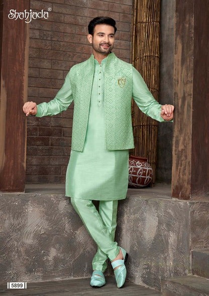 Kurta Jacket Set with Pants 5899