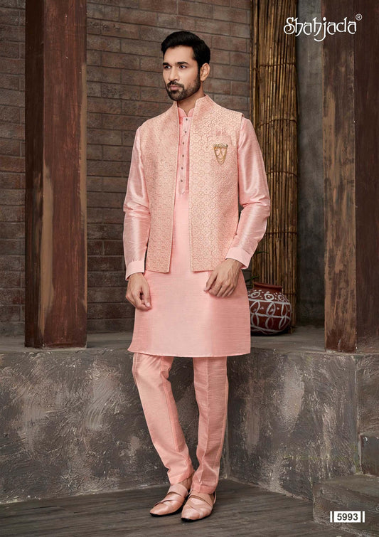 Kurta Jacket Set with Pants 5993