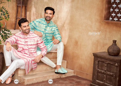 Kurta Jacket Set with Pants 6080