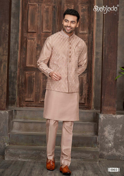 Kurta Jacket Set with Pants 5903